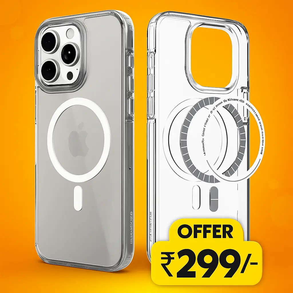 i Phone 15 Pro Caver Case l Mag X - Clear